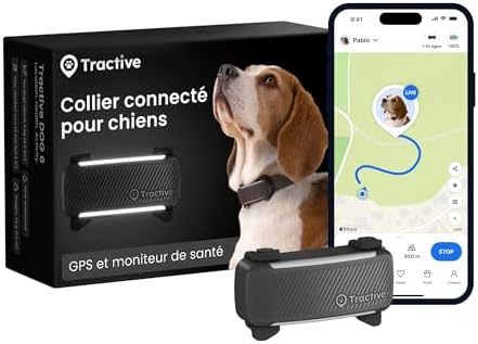 Tractive GPS 2025 collier tracker pour chien