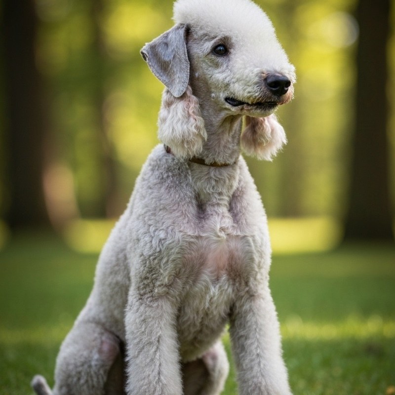 Photo du Terrier de Bedlington